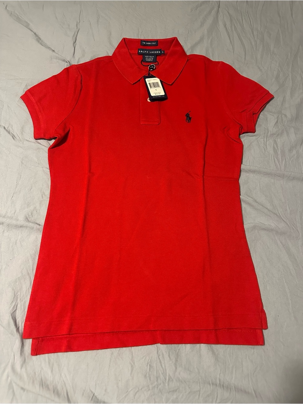 Polo by Ralph Lauren Red Short-Sleeve Piqué Polo